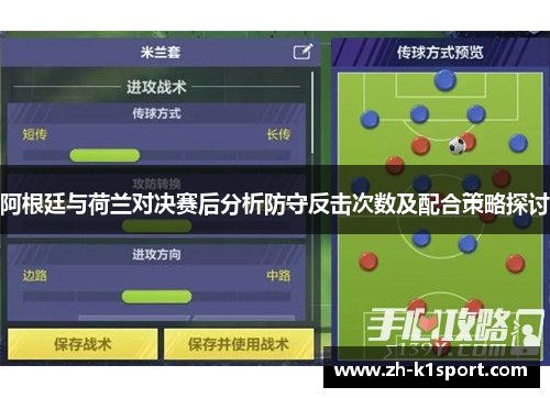 阿根廷与荷兰对决赛后分析防守反击次数及配合策略探讨