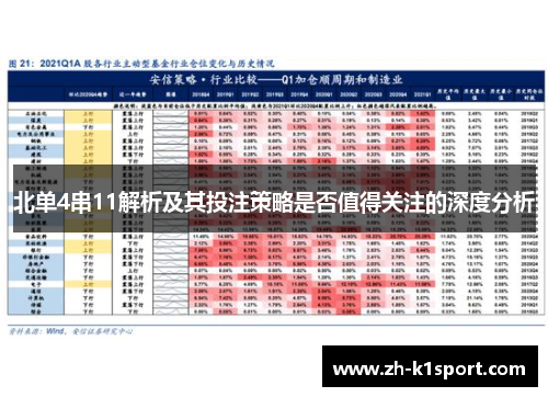 北单4串11解析及其投注策略是否值得关注的深度分析