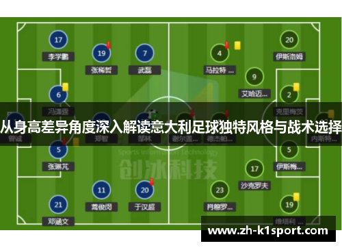 从身高差异角度深入解读意大利足球独特风格与战术选择